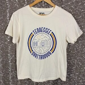 Uscape Apparel UTC Chattanooga Mocs Campus Skyline Graphic Tshirt Organic Cotton